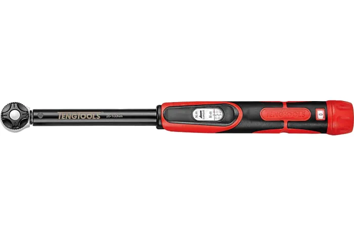 Teng Tools Click Torque Wrench, 100Nm, 3/8 in Drive, Square Drive
