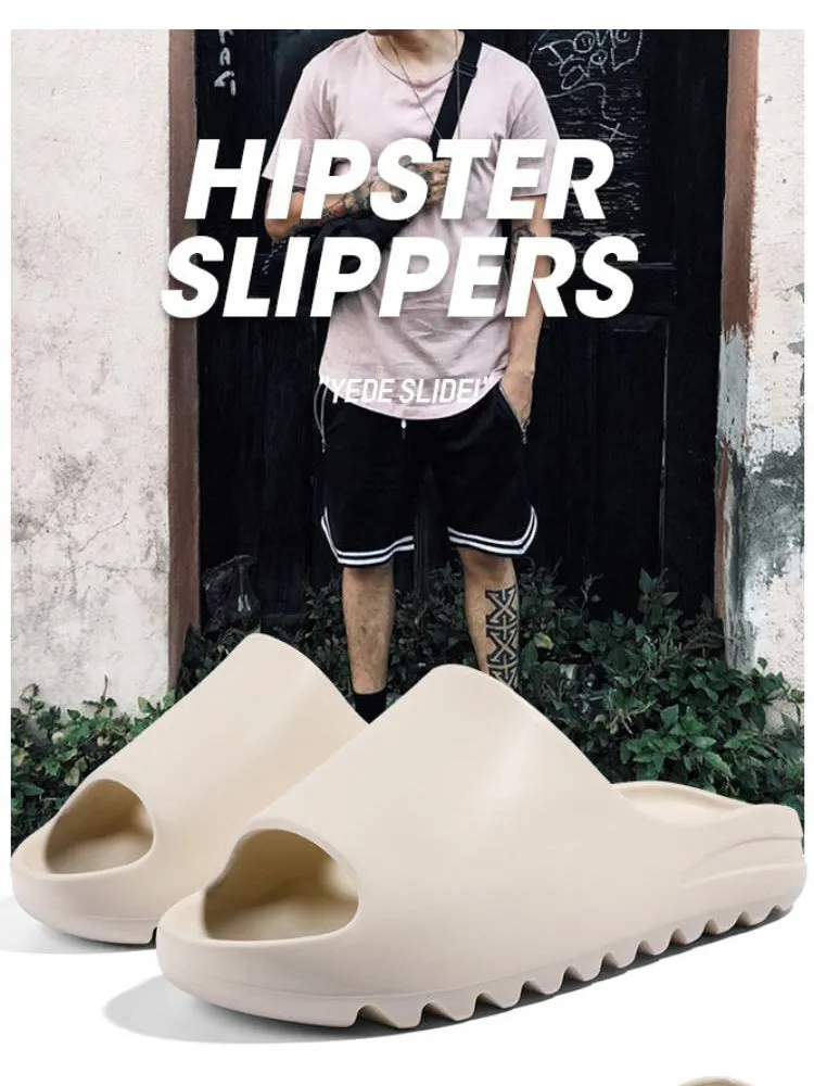   Thick-Soled Solid Color All Occasions Beach Slipper   