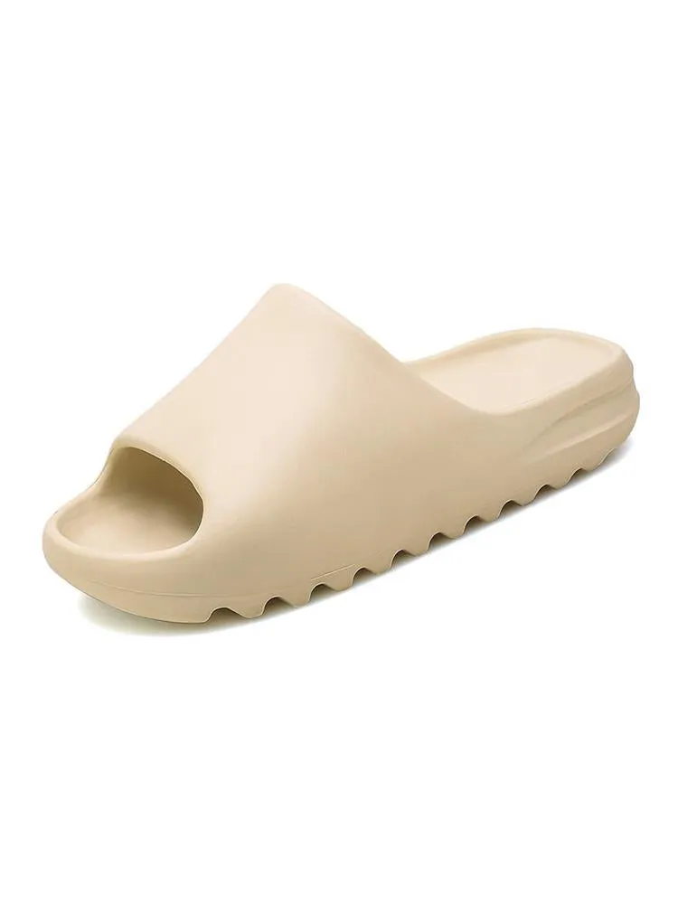   Thick-Soled Solid Color All Occasions Beach Slipper   