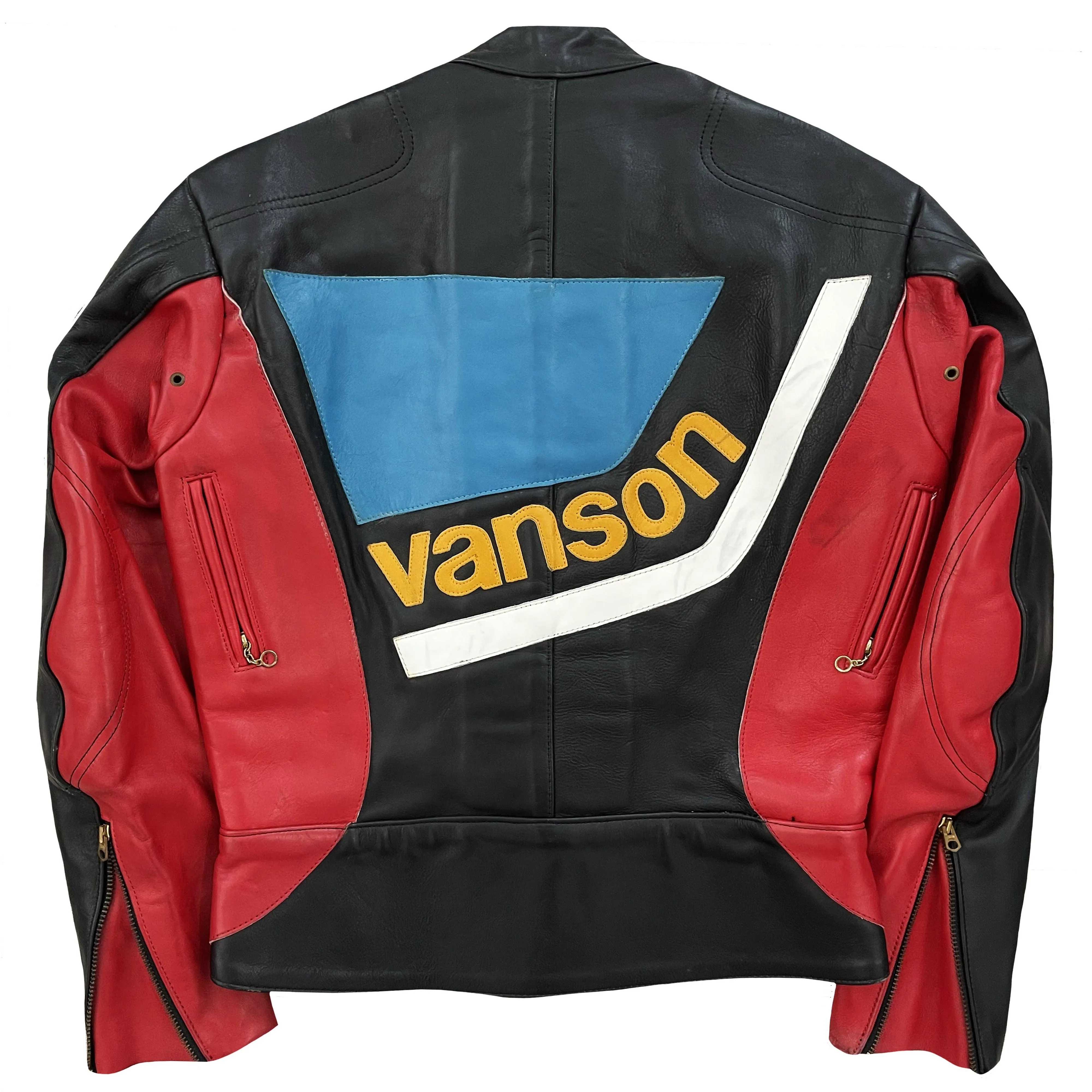 Vanson Leathers Motorcycle Racer Jacket - S/M