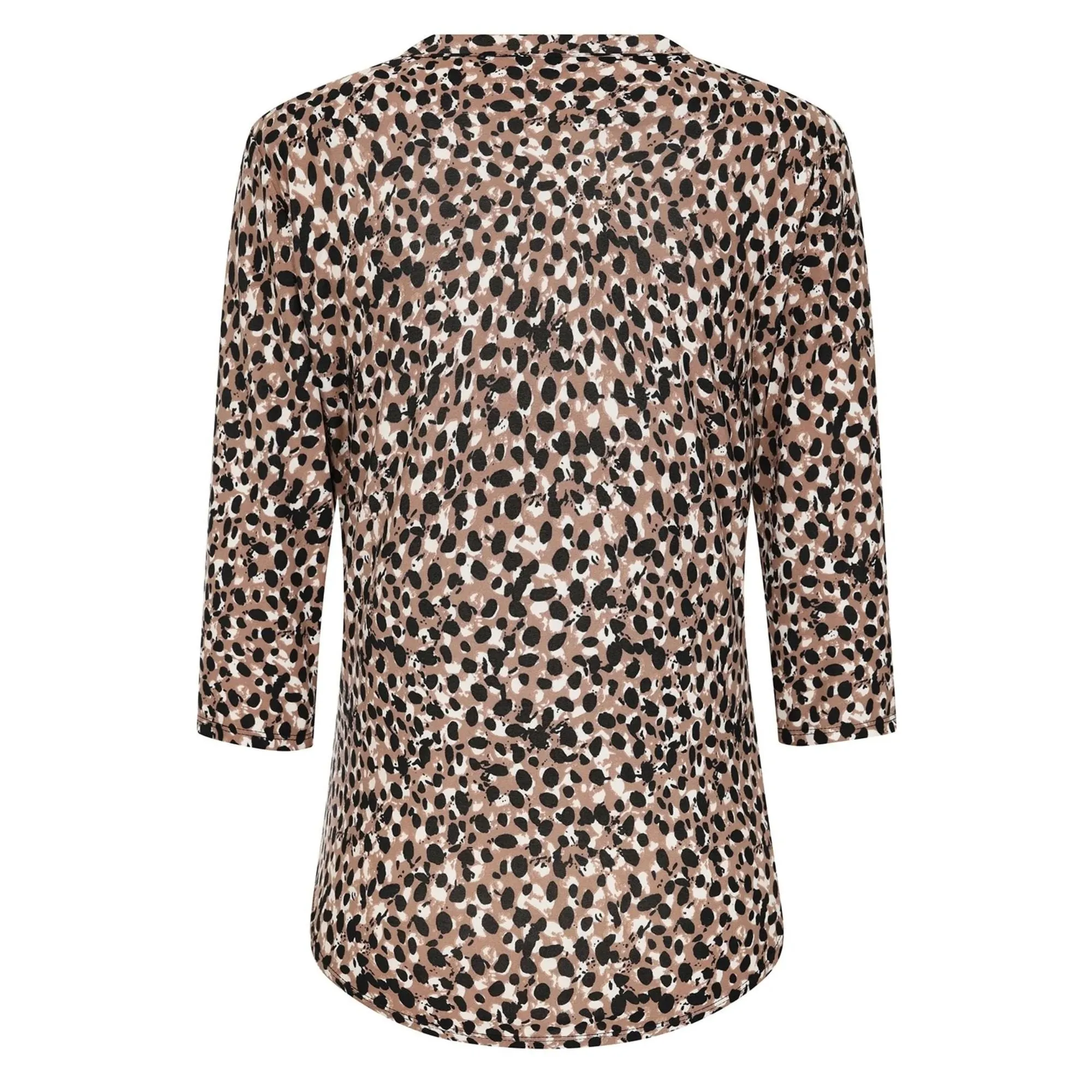 Womens Animal Print Blouse