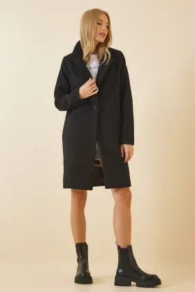 Women's Wool-Mixed Boucle Coat