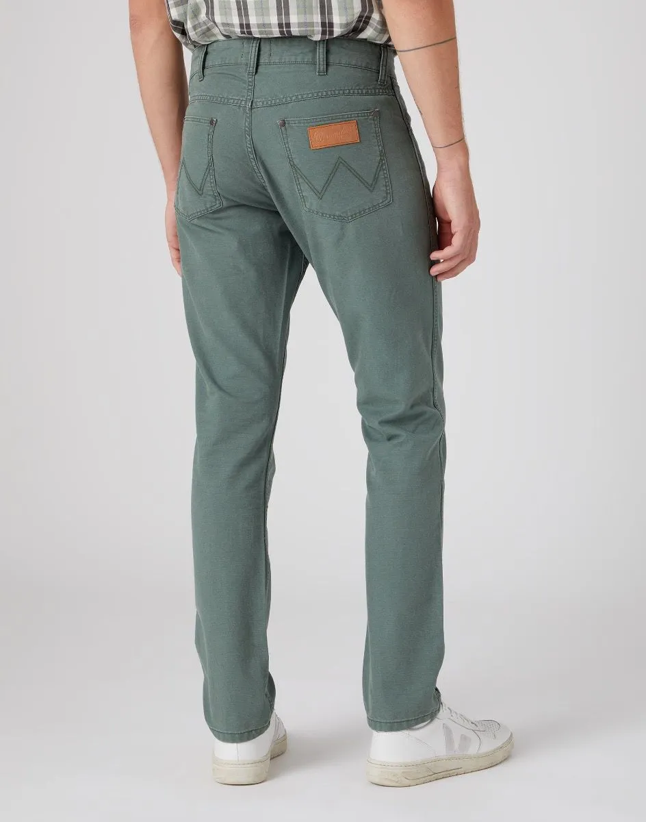 Wrangler Greensboro Straight DR Soft Fabric Jeans Thyme