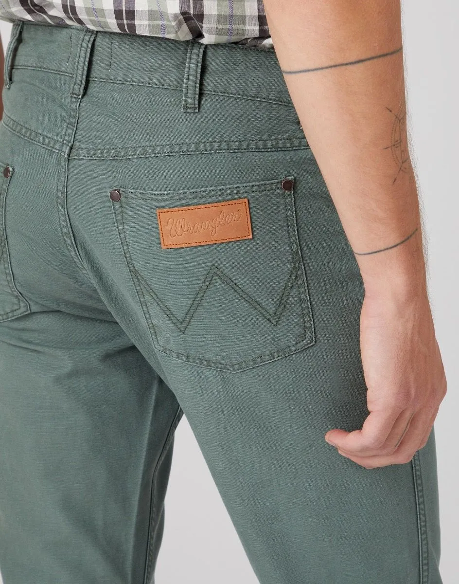 Wrangler Greensboro Straight DR Soft Fabric Jeans Thyme